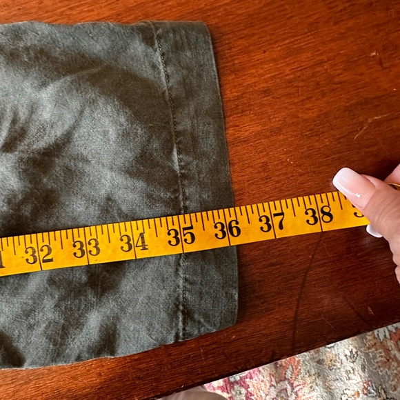 Bella Dahl size medium Wake me up army green utility jumpsuit - Picture 15 of 16